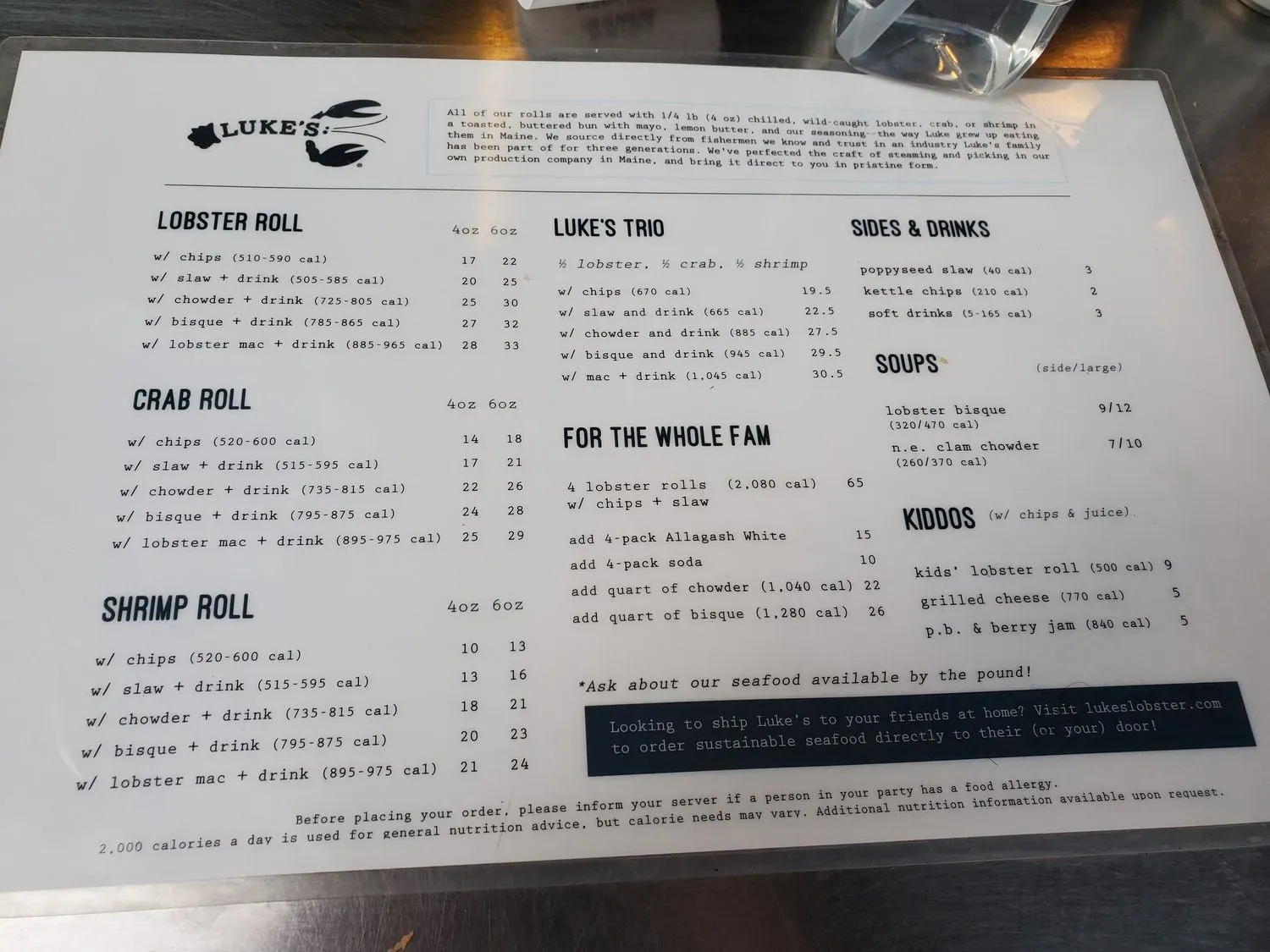 Menu 6