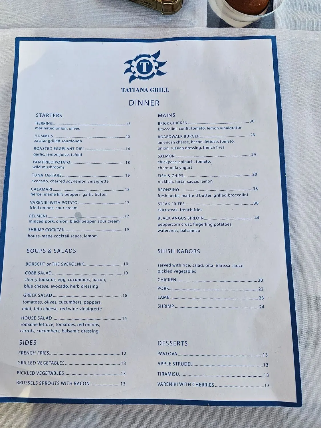 Menu 6