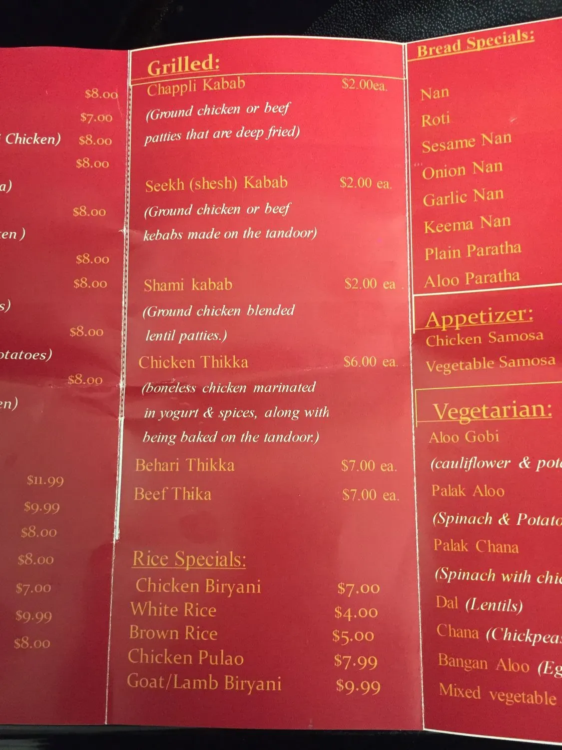 Menu 6