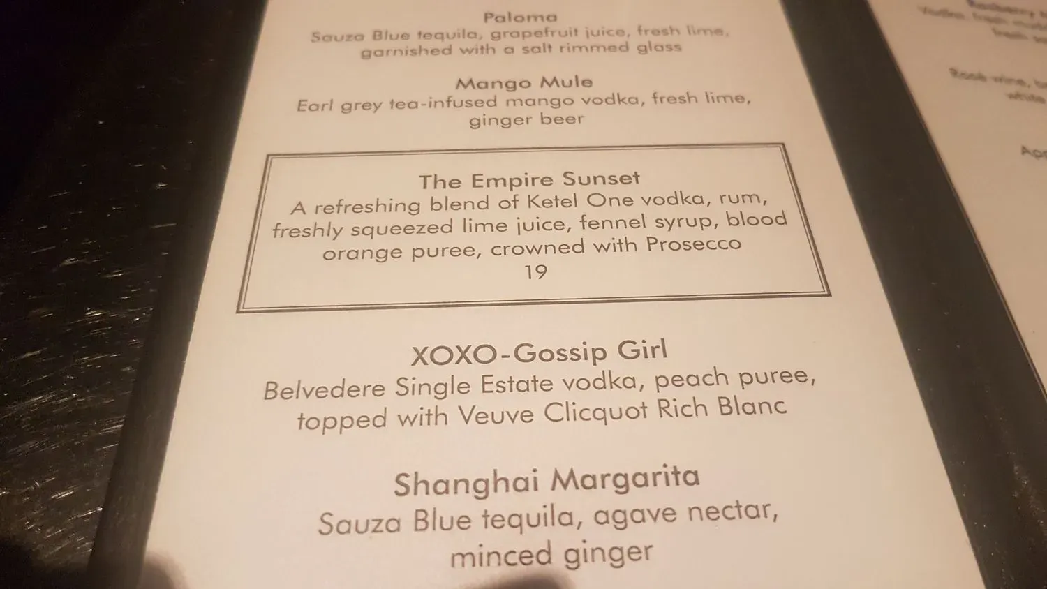 Menu 6