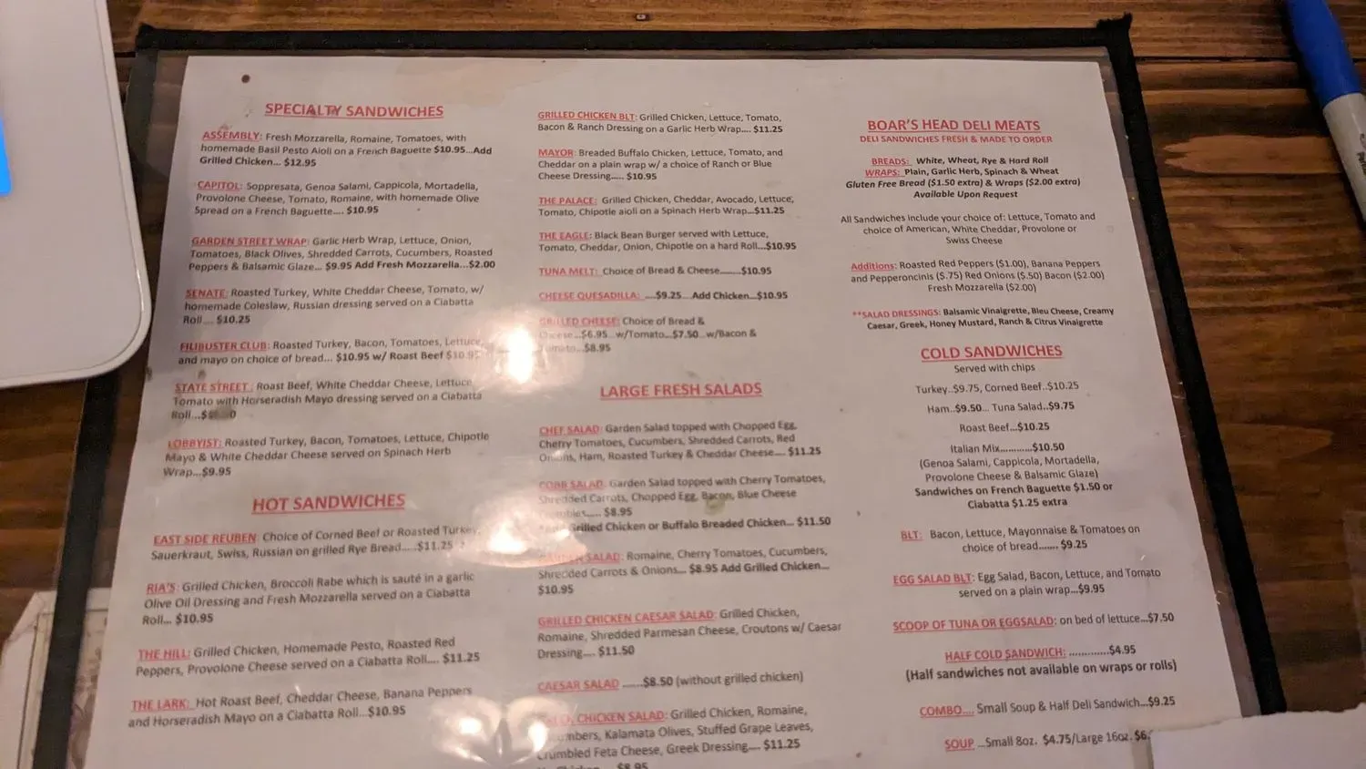 Menu 3