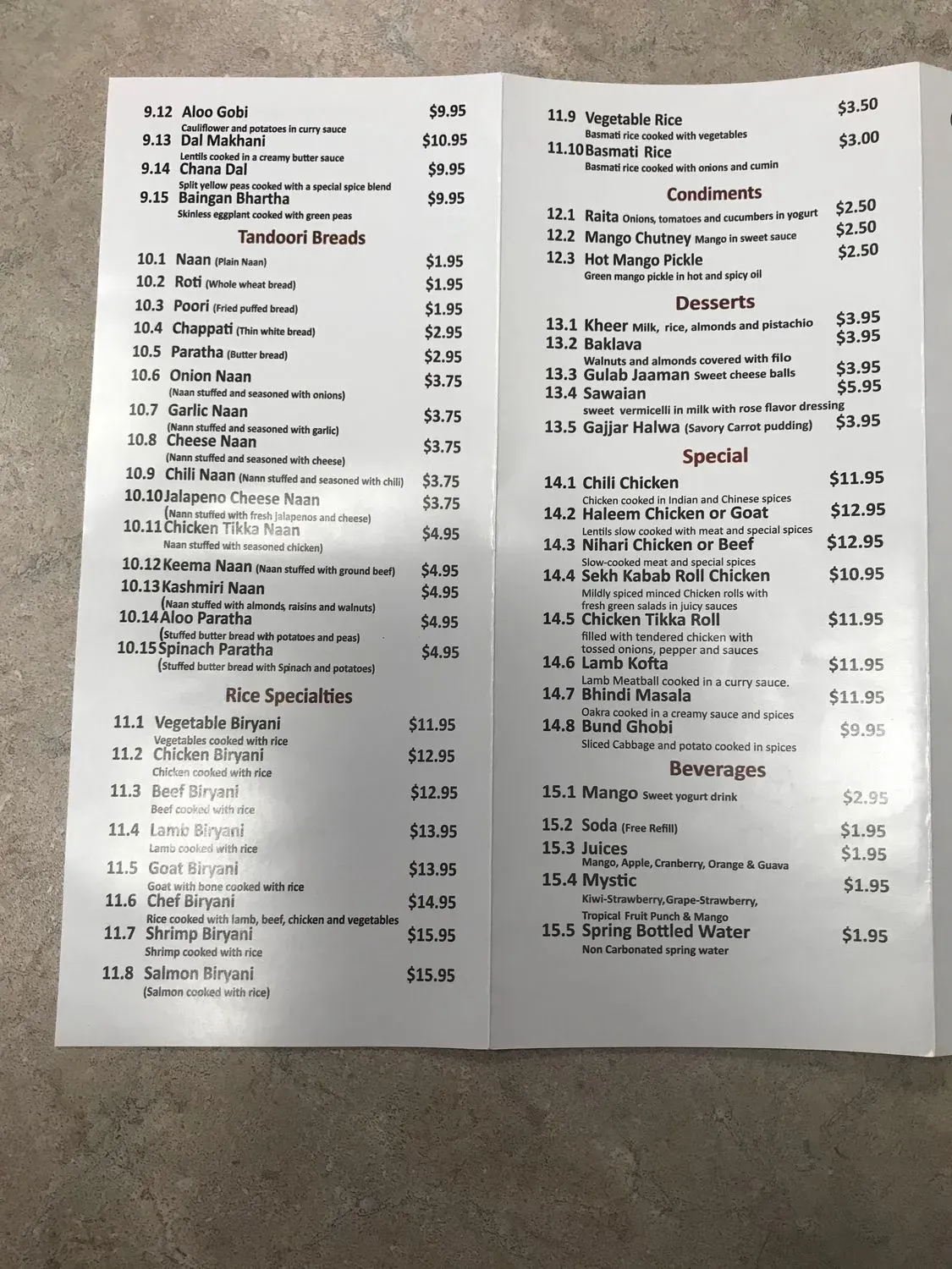 Menu 3