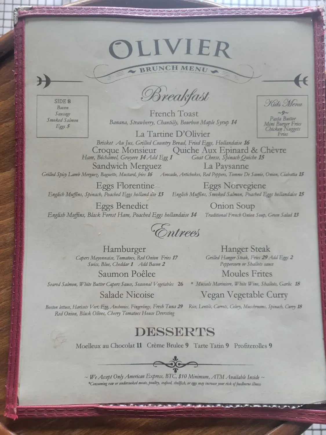 Menu 3