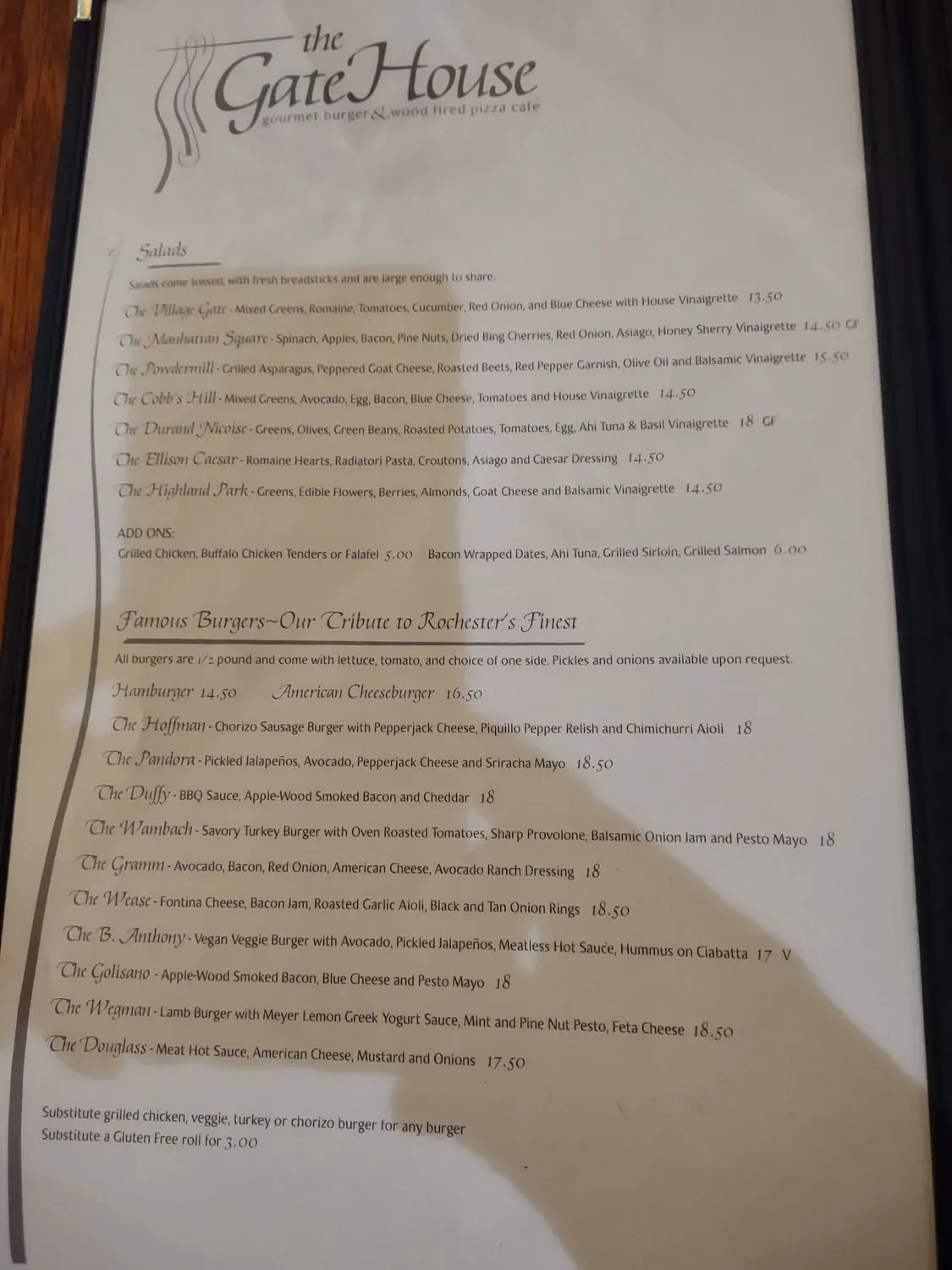 Menu 6