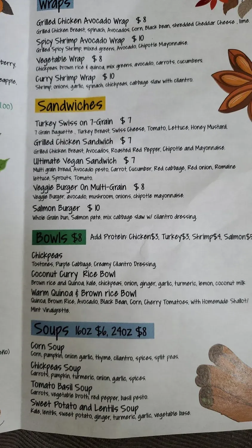 Menu 6