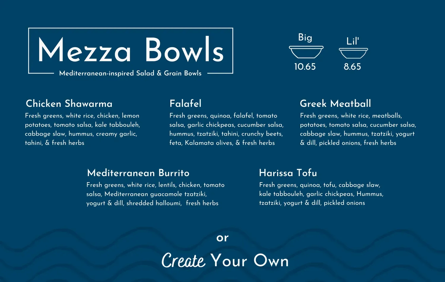 Simone's Kitchen ️ ️ Menu - Updated November 2025