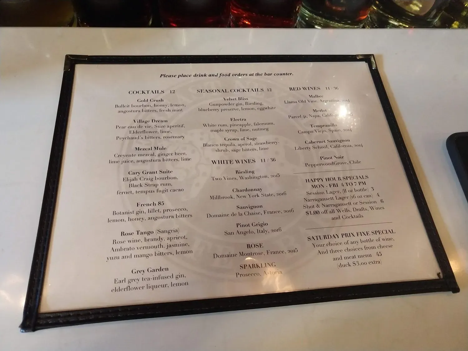 Menu 6