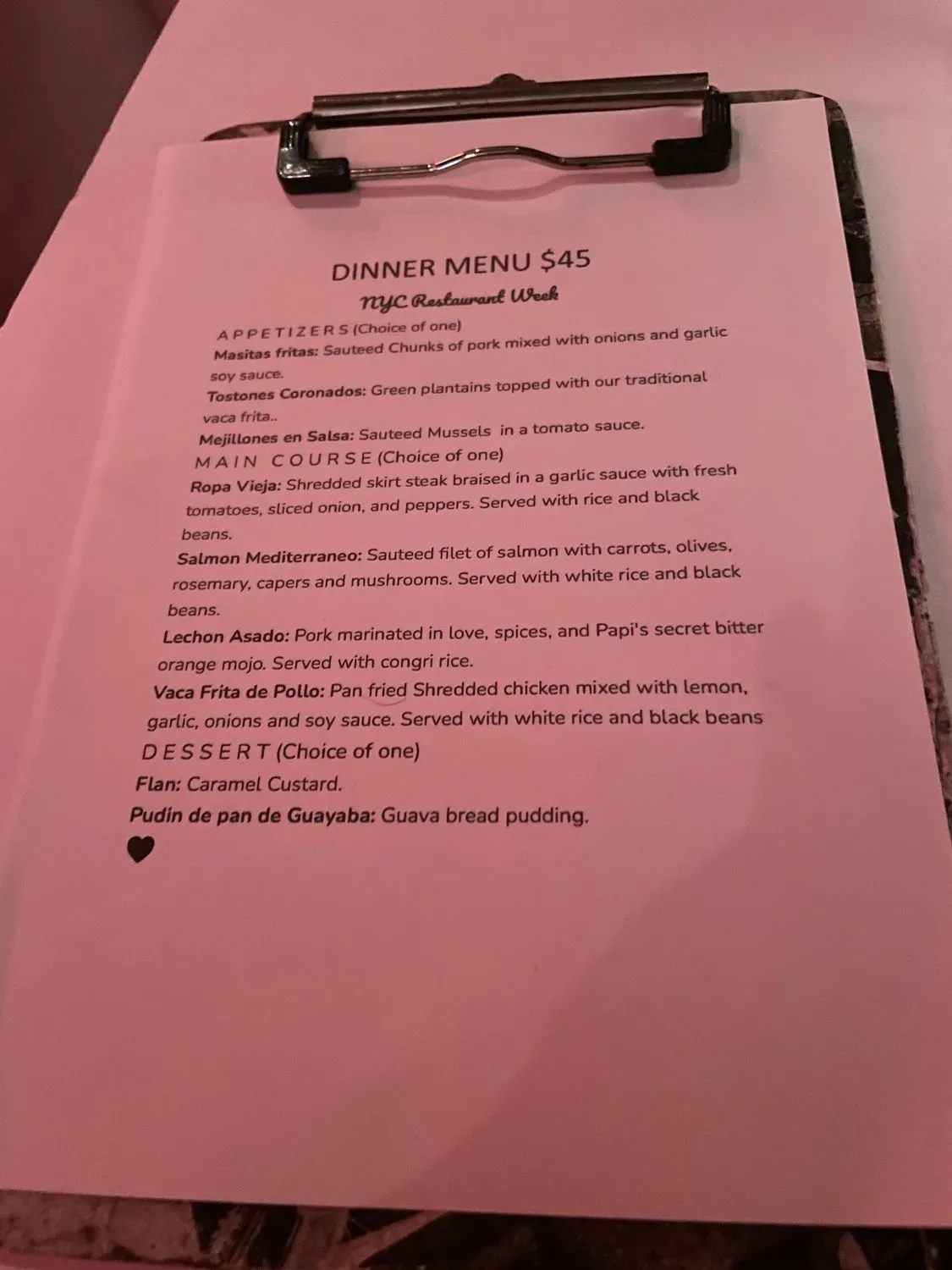 Menu 4