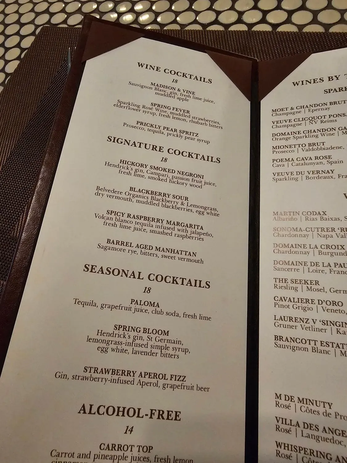 Menu 6