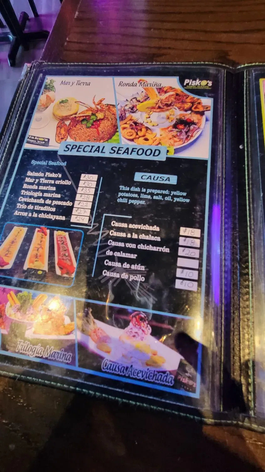 Menu 4