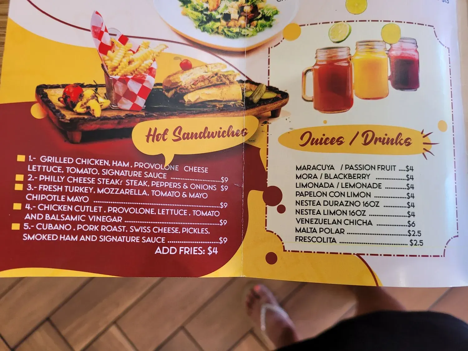 Menu 3