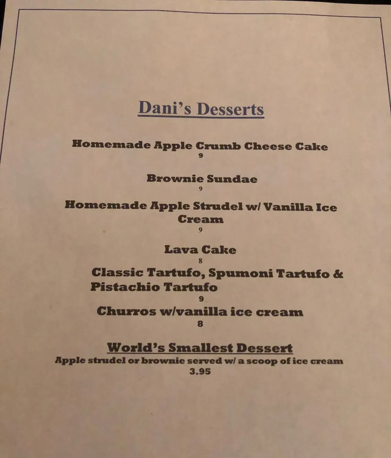 Menu 4