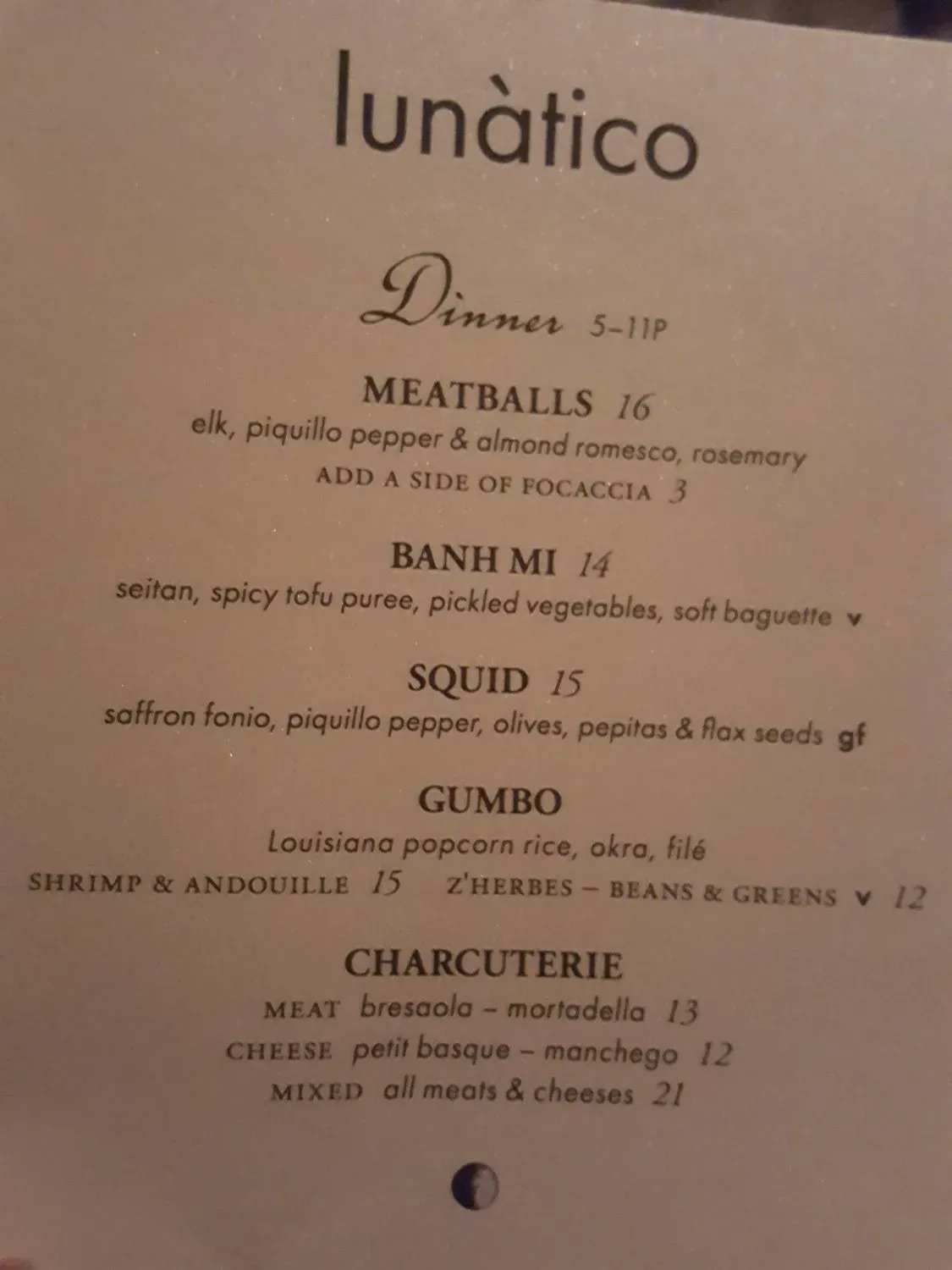 Menu 6