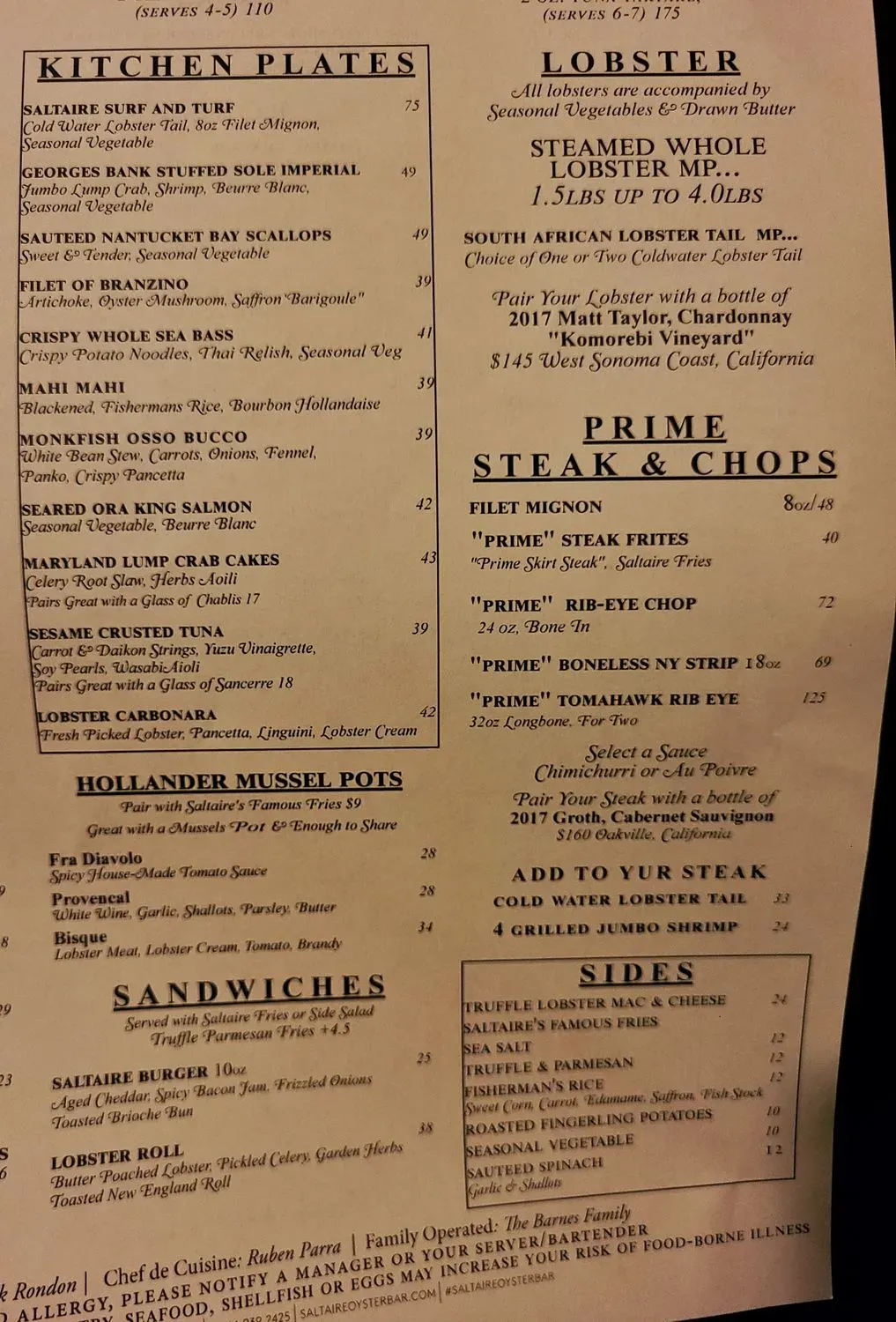 Menu 6