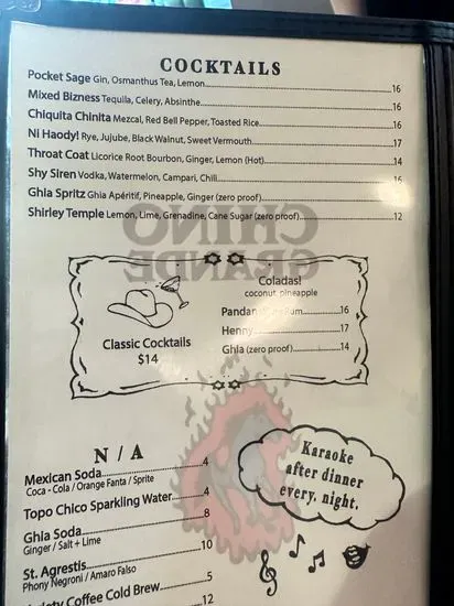 Menu 4