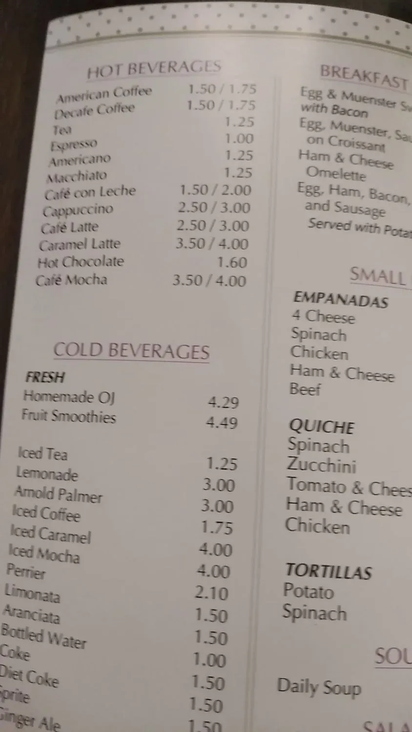 Menu 3