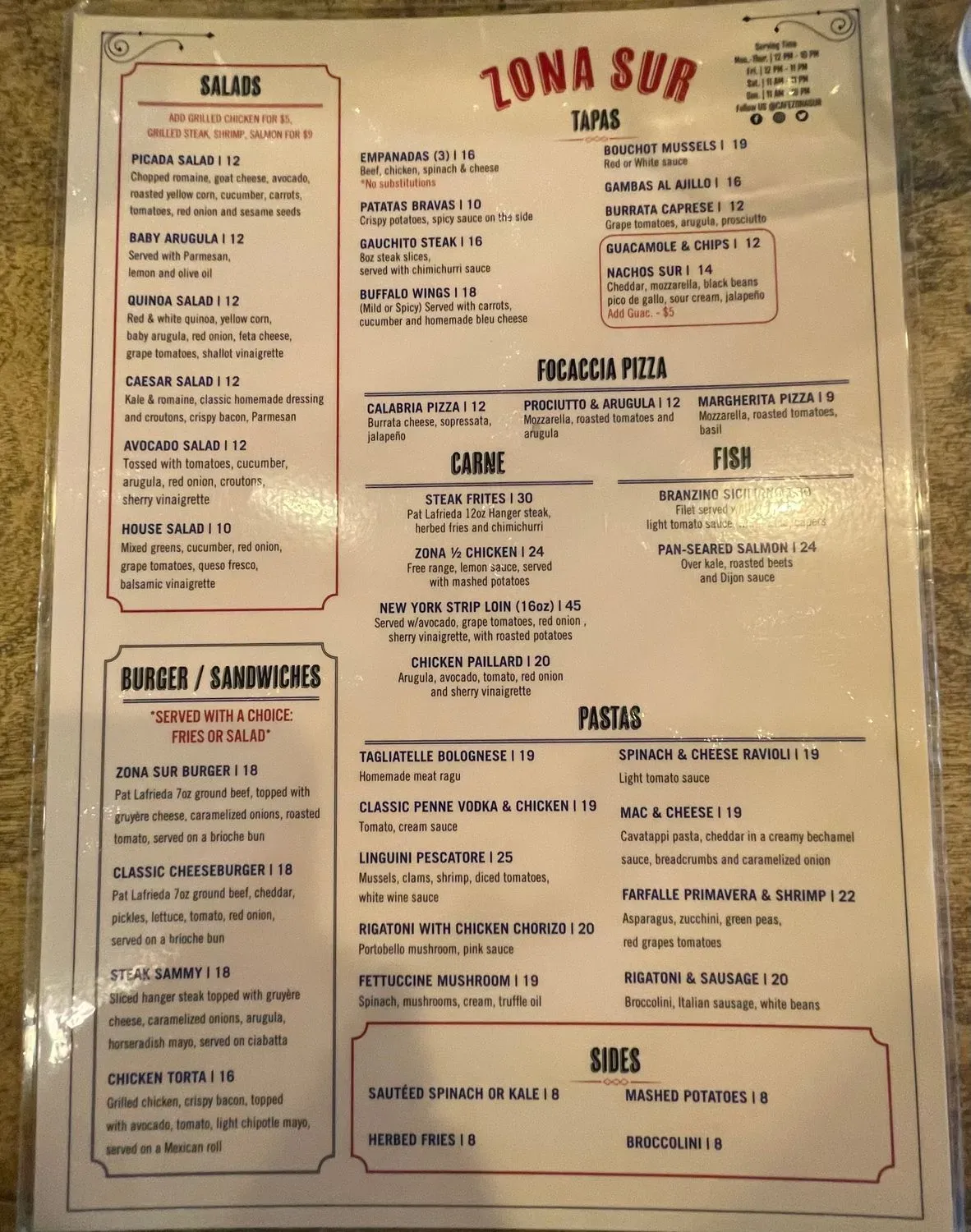 Menu 3