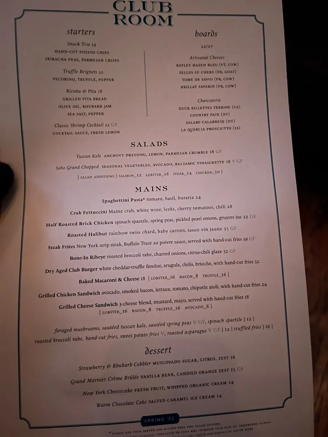 Menu 4