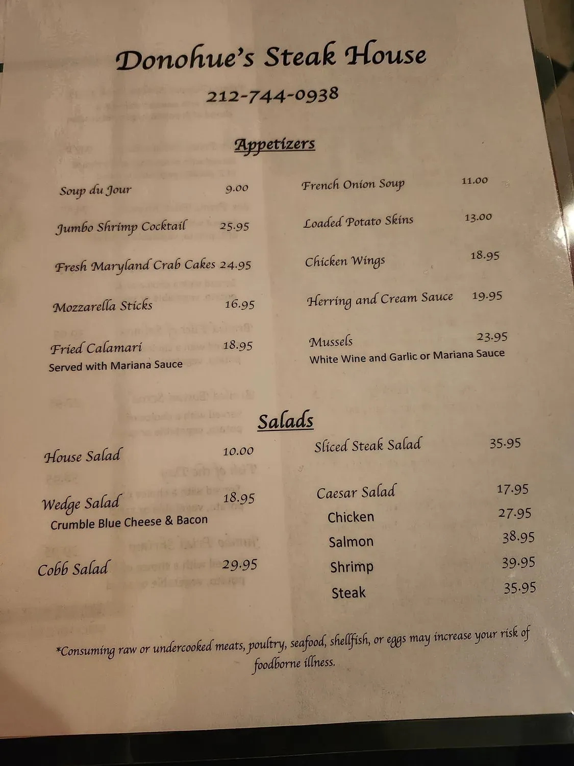 Menu 6