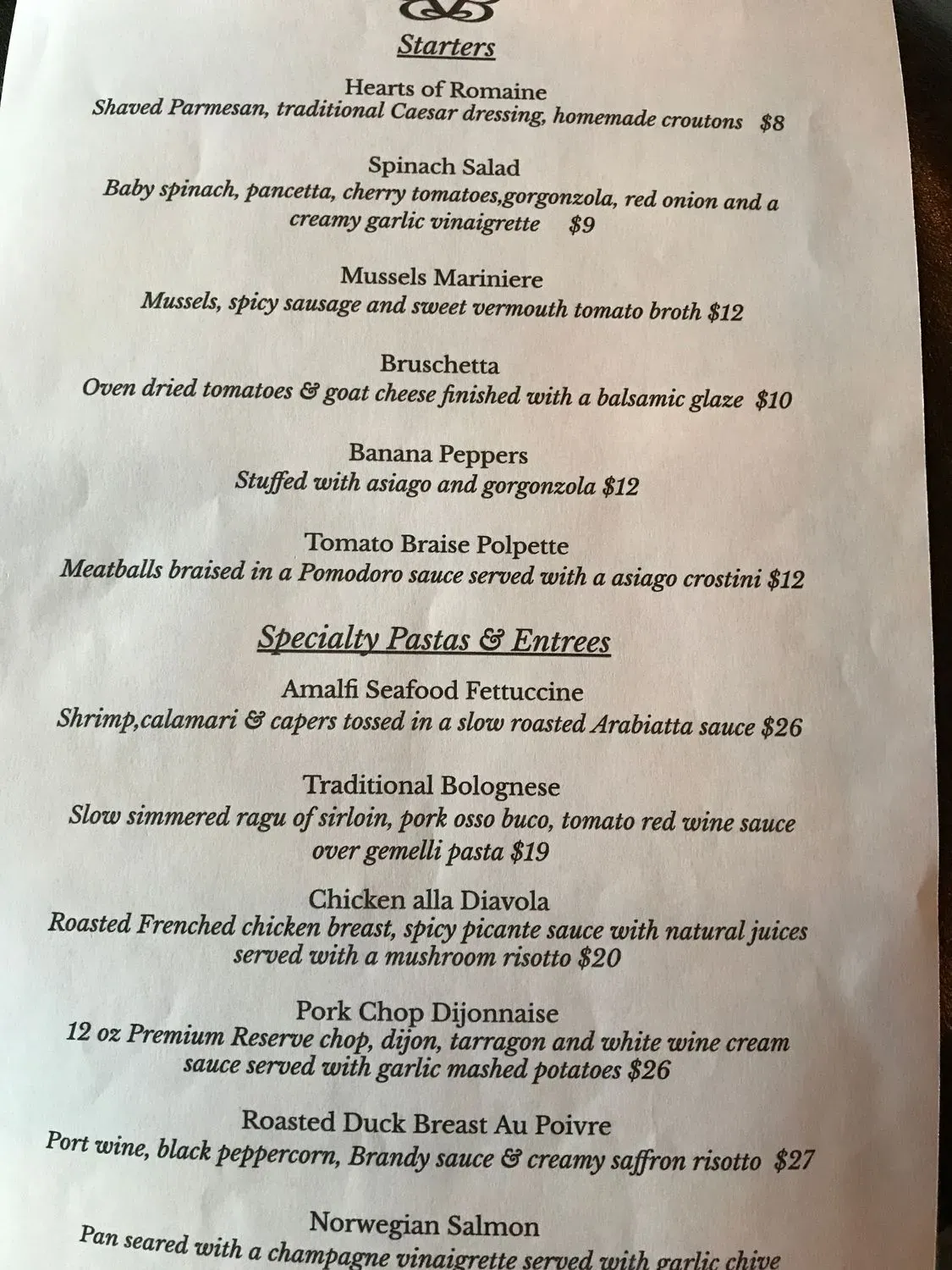 Menu 6