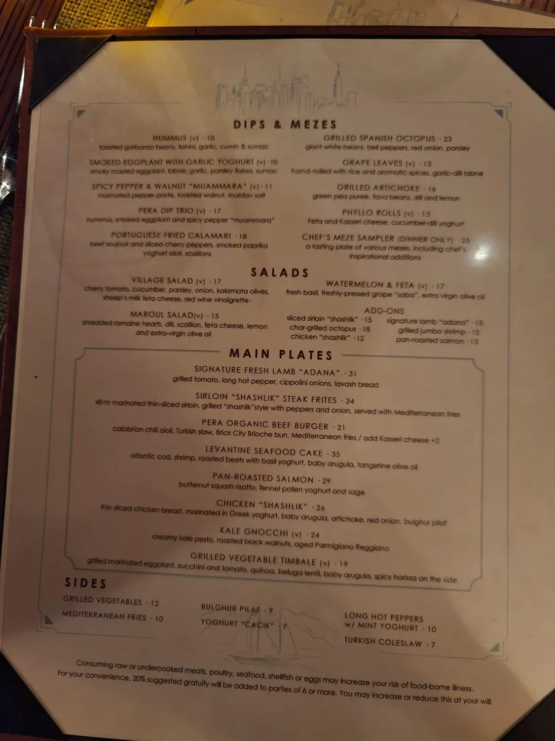 Menu 4