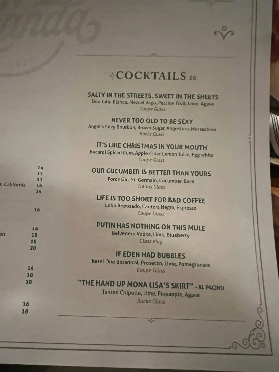 Menu 6