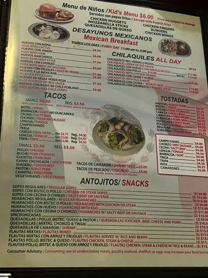 Menu 4