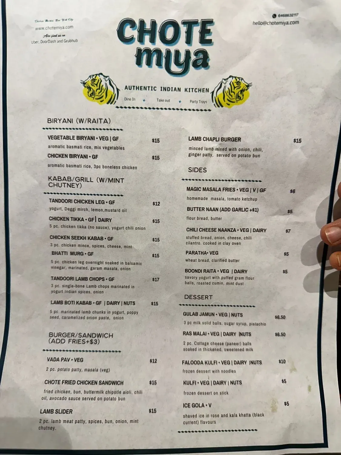 Menu 6