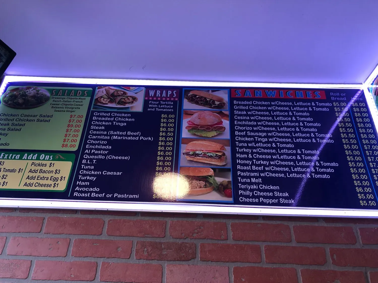 Menu 4