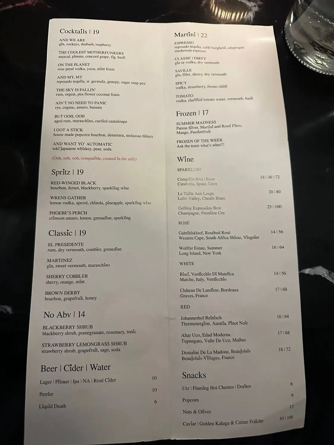 Menu 4