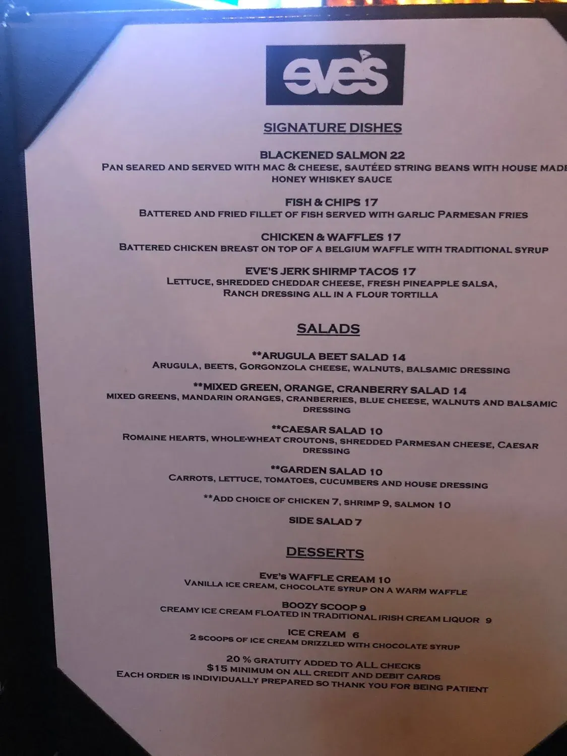 Menu 3