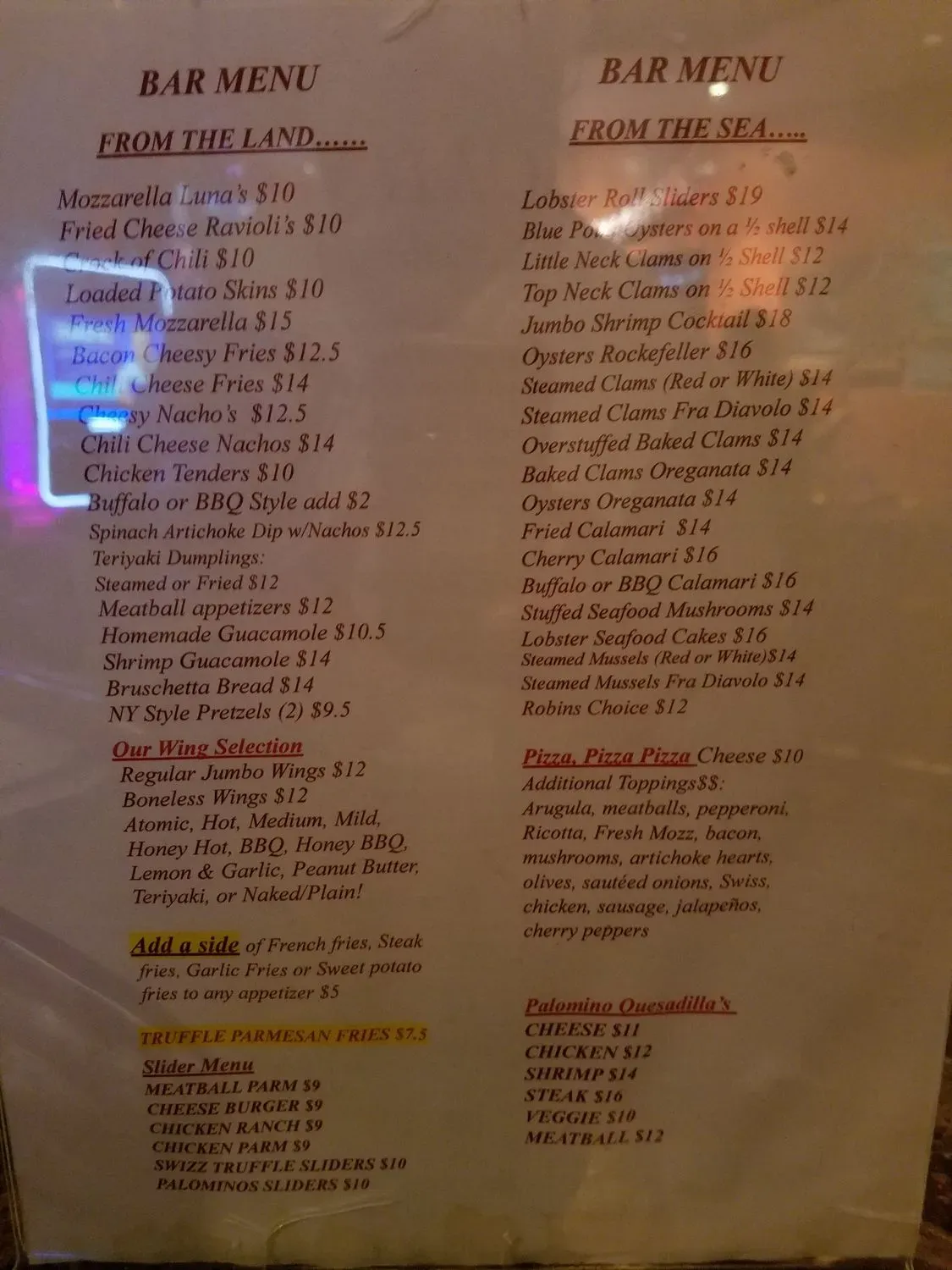 Menu 4