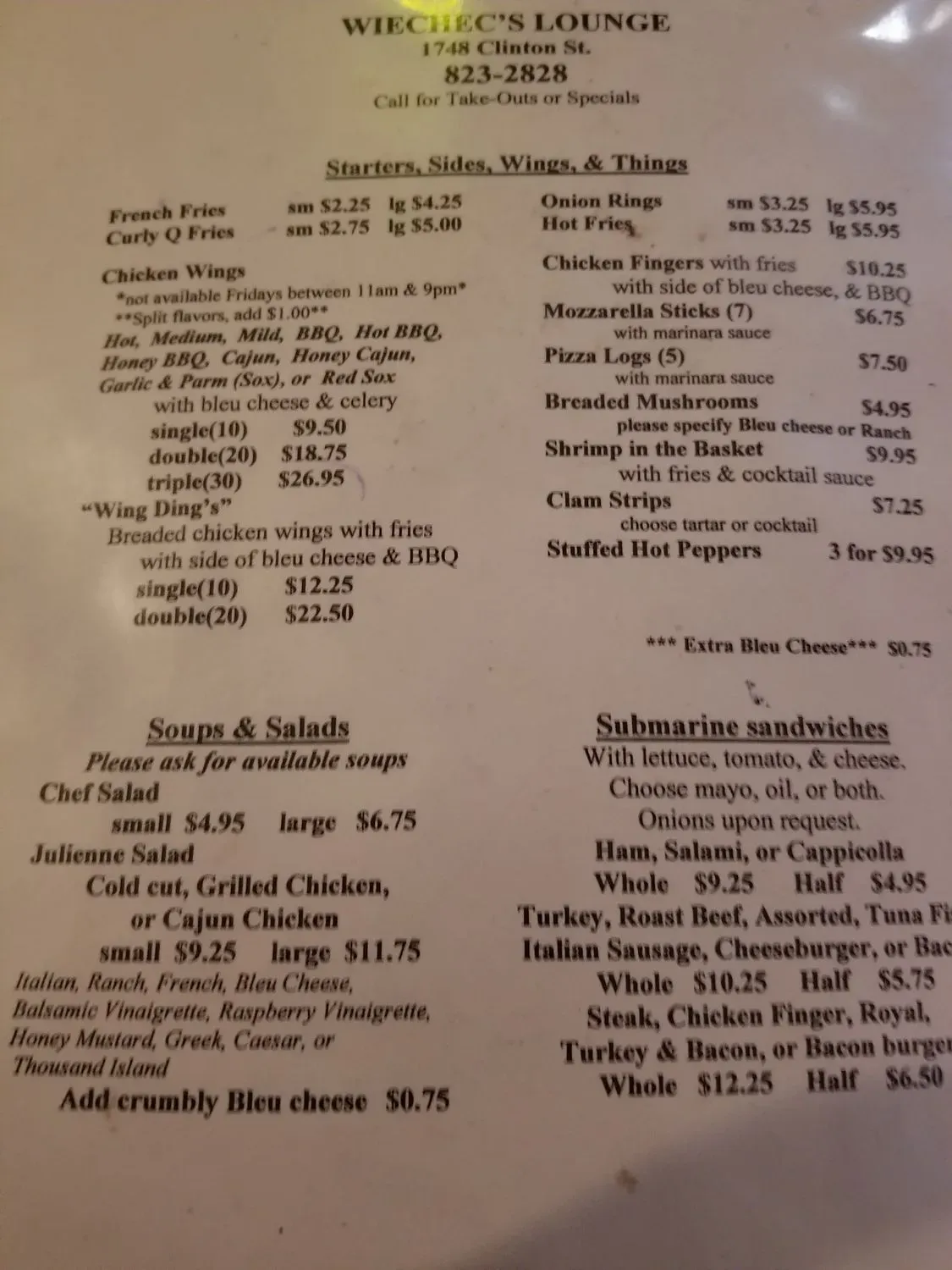 Menu 3