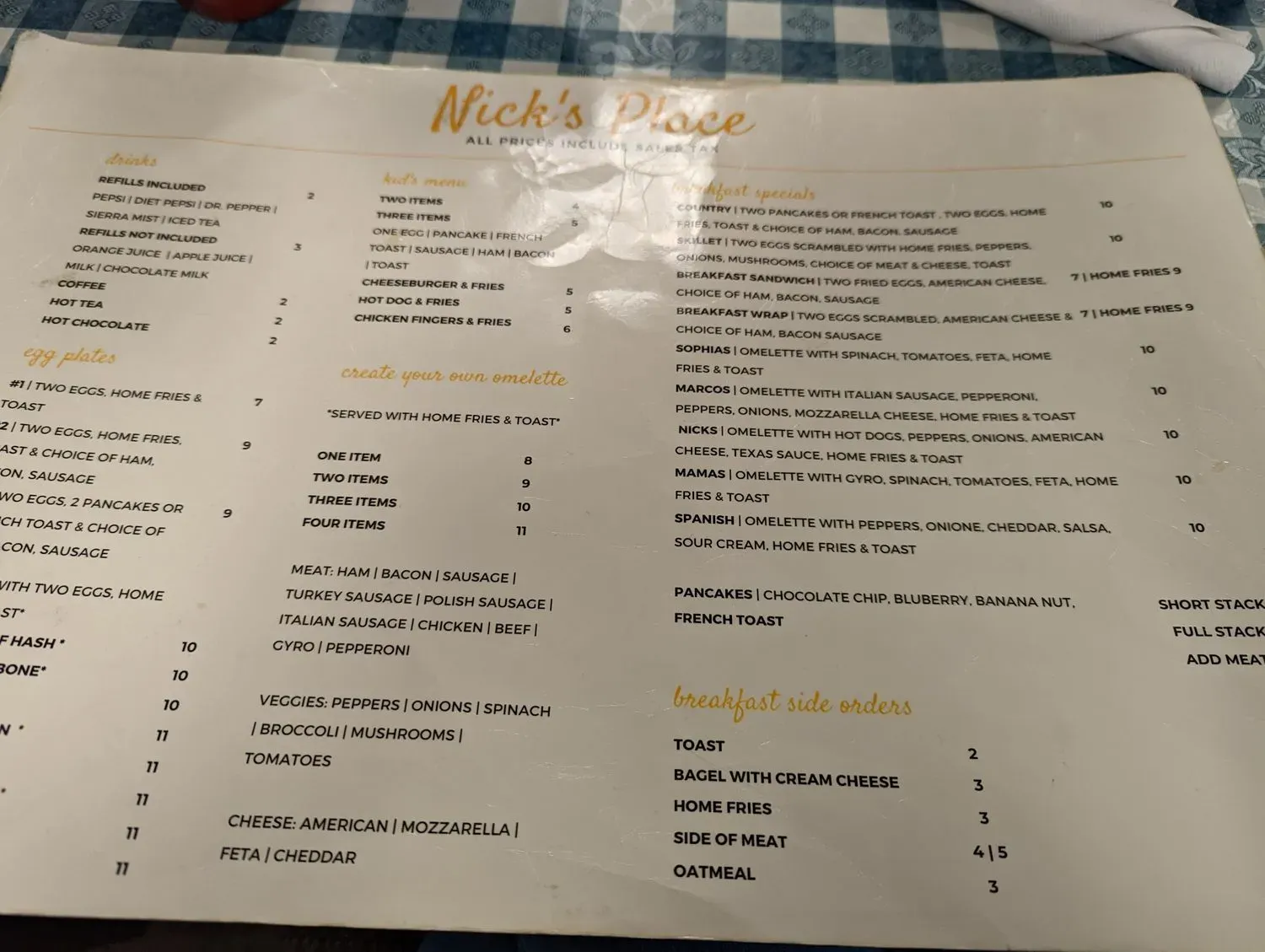 Menu 6