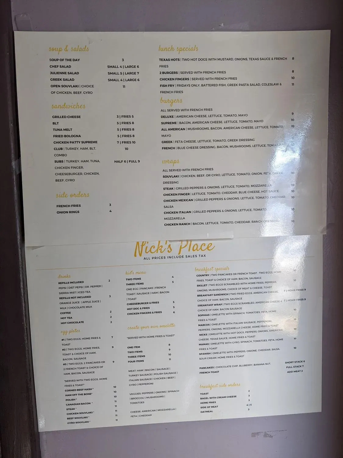 Menu 4