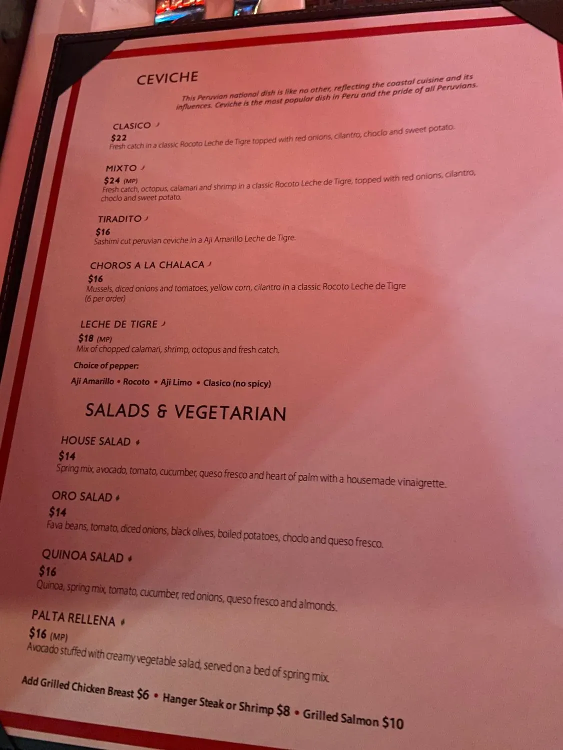 Menu 4