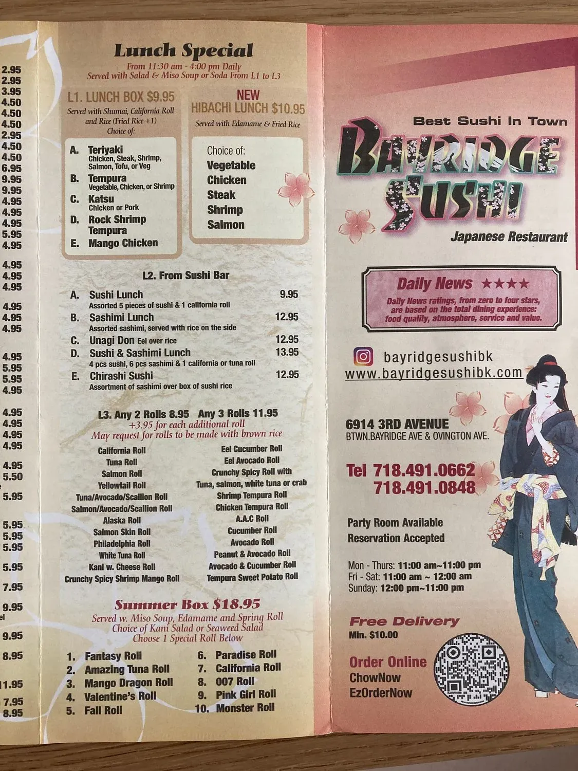 Menu 6