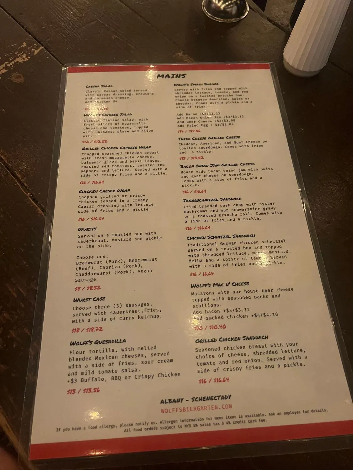 Menu 4