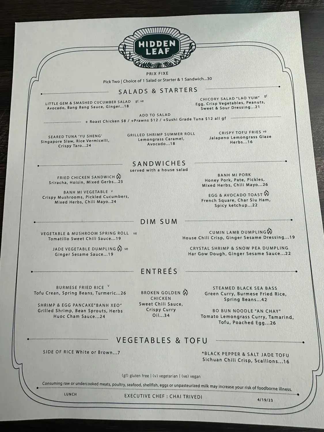 Menu 3