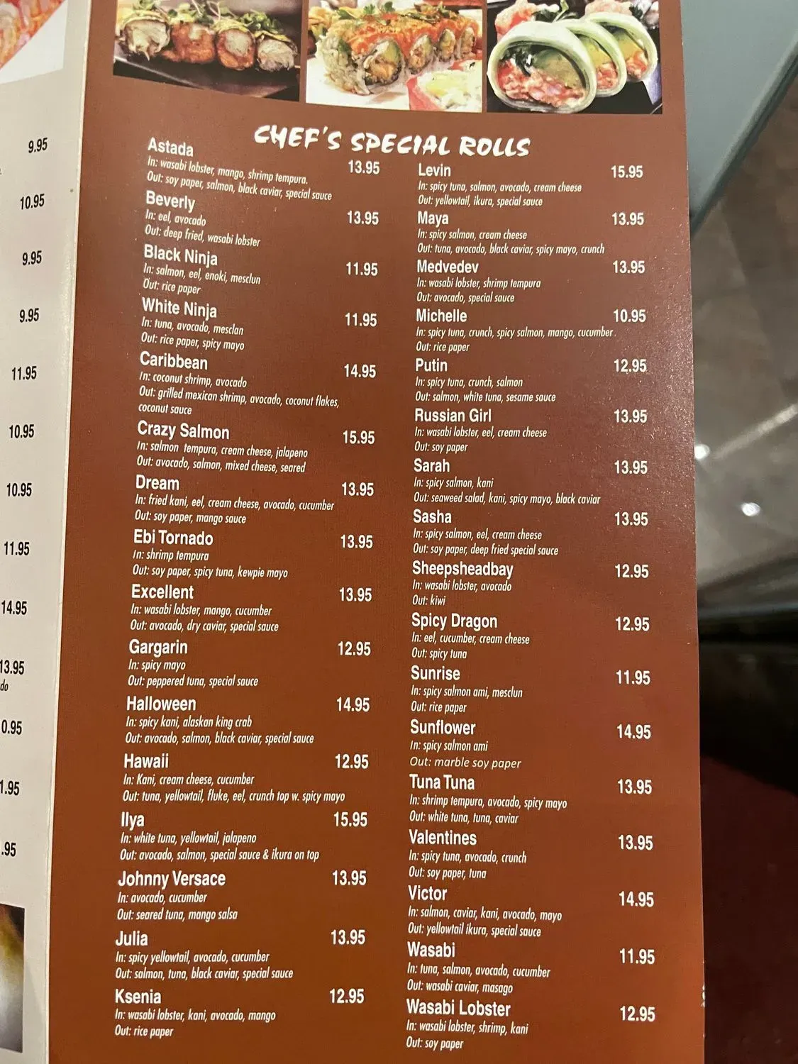 Menu 6