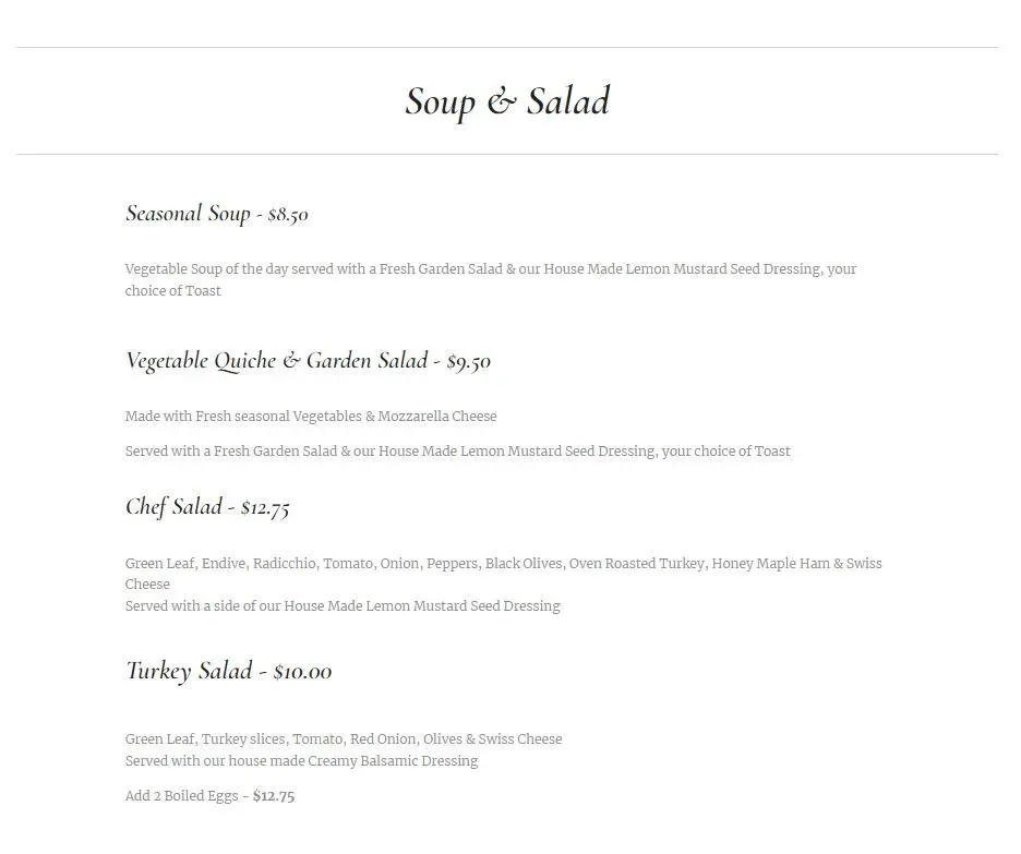 Menu 6