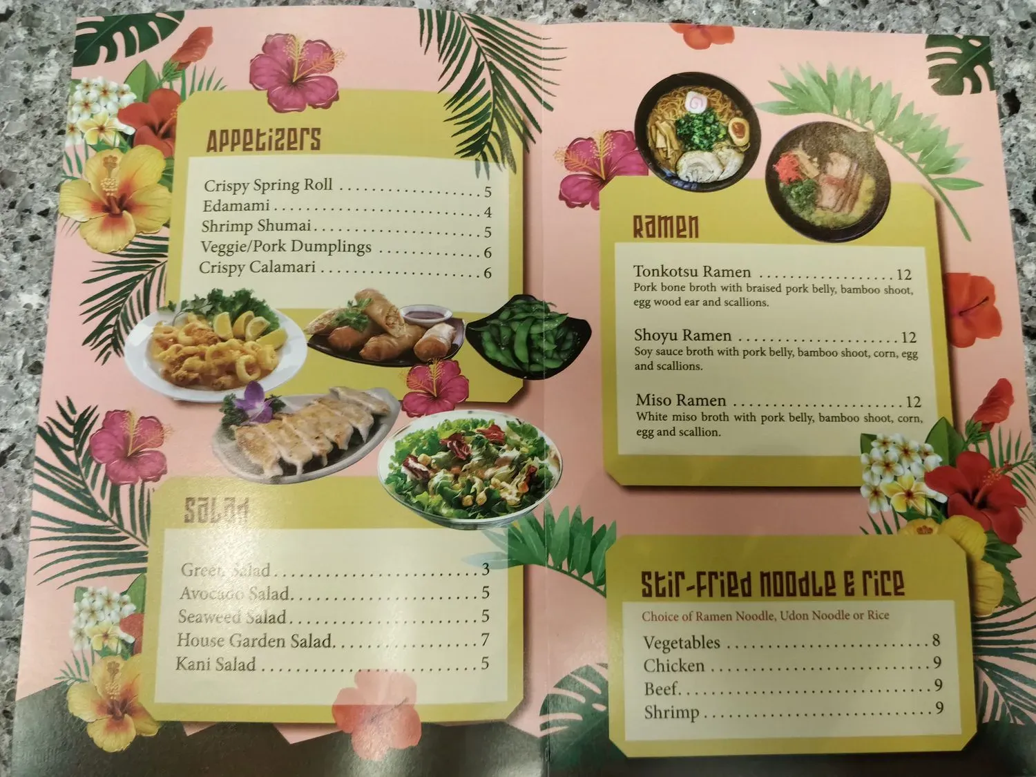 Menu 6