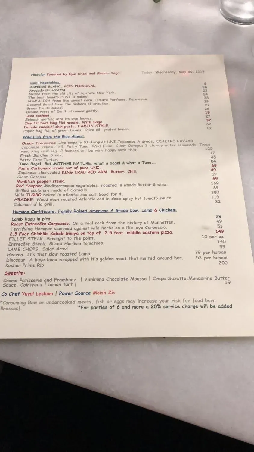 Menu 6