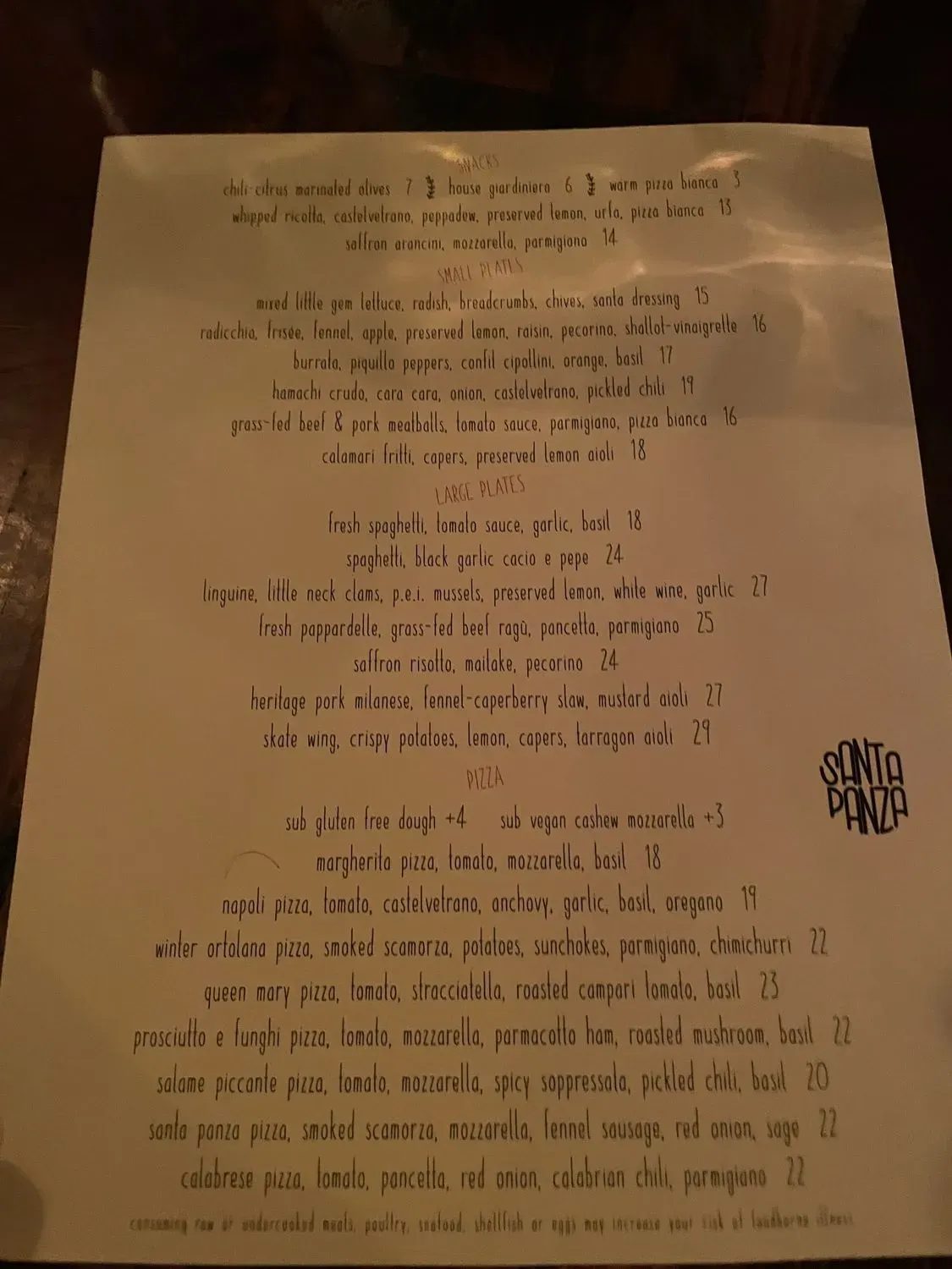 Menu 4