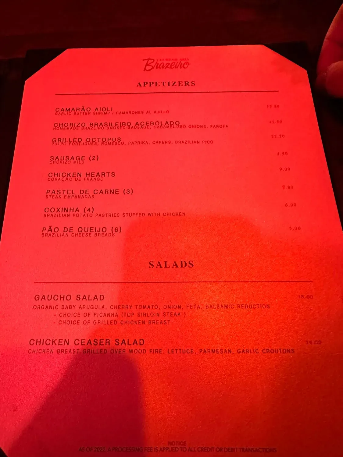 Menu 6