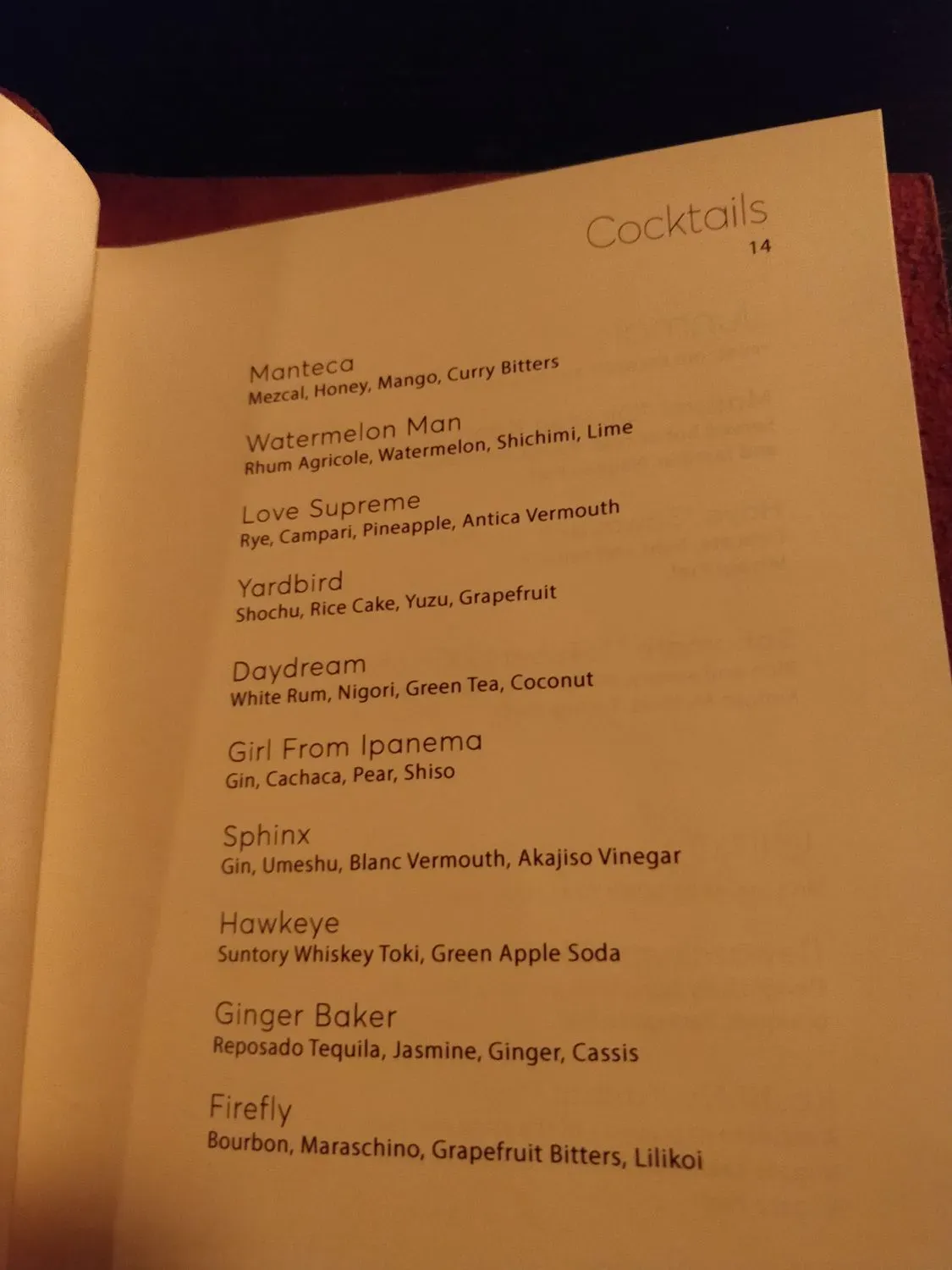 Menu 4