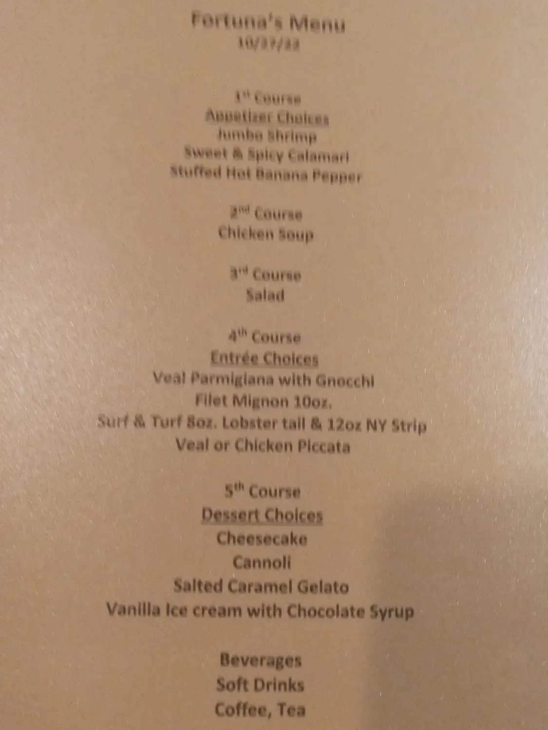 Menu 6