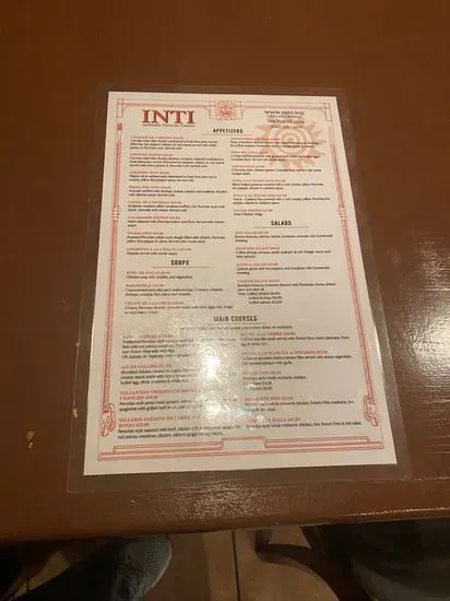 Menu 4