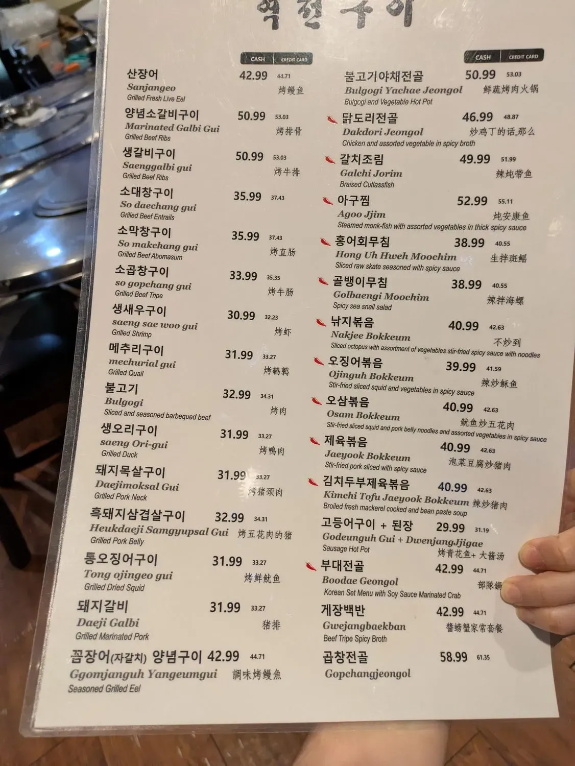 Menu 6