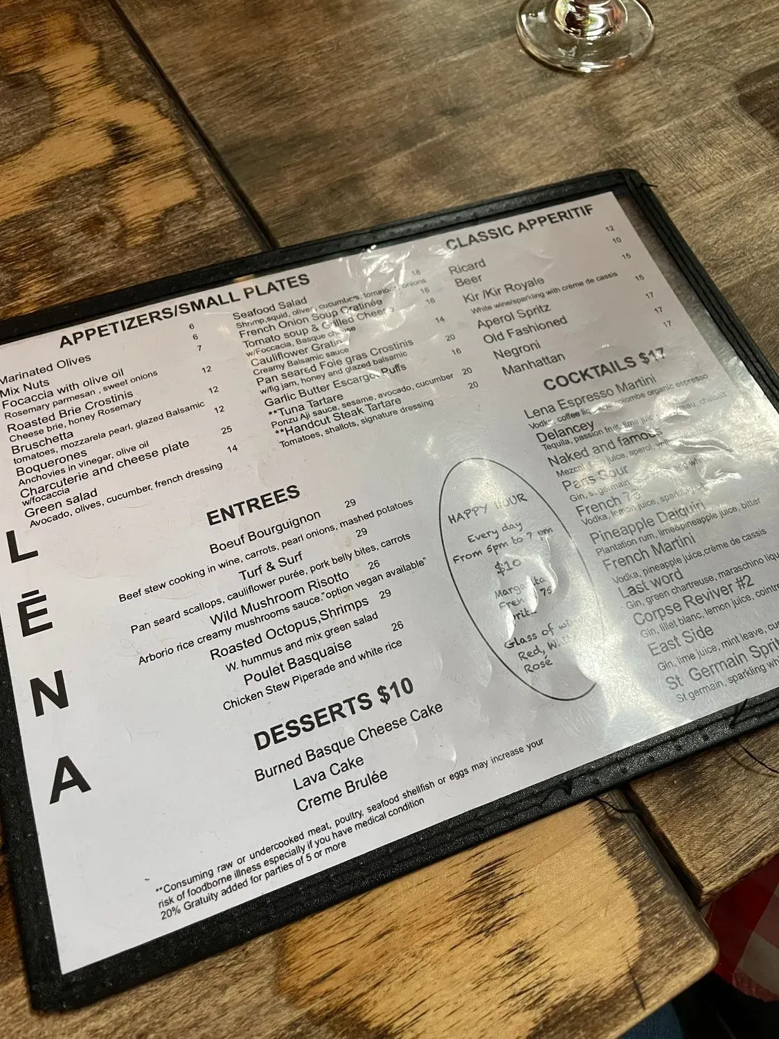 Menu 6